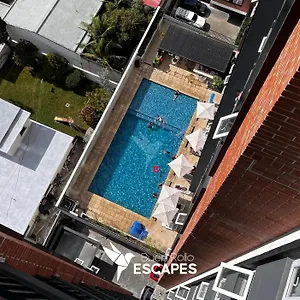 Apartamento Luxury King Bed With Free Pool & Gym - Parque San Jorge Z11, Guatemala